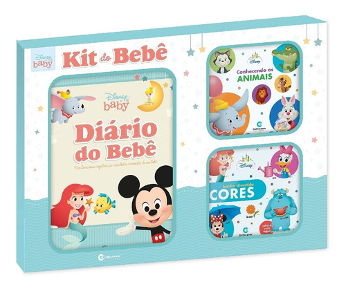 Culturama Novo Box Conjunto Disney Kit Do Bebê Em Portugues