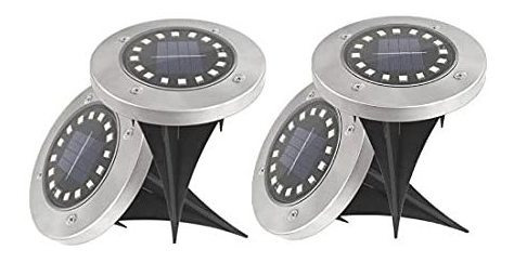 Luz Tierra Energia Solar 4pk 16 Led Actualizada Acampar