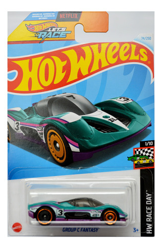 Group C Fantasy Hw Race Day - Hot Wheels Hw Metro Lets Race