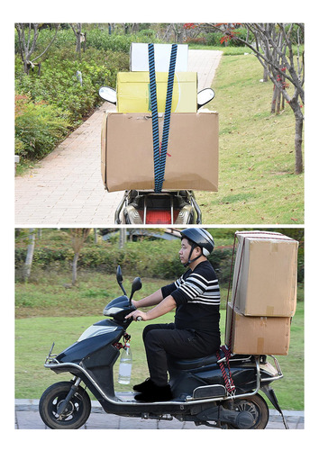 Cuerda Elástica Para Bicicleta, Banda Fija, Accesorios 2m