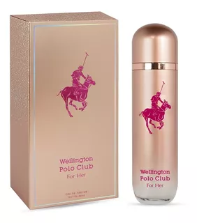 Perfume Mujer Wellington Polo Club Rosa Edp 90ml Fragancia