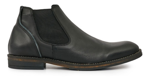 Bota Hombre Cuero Zapatos Briganti Botinetas Chelsea Moderna