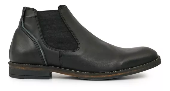 Bota Hombre Cuero Zapatos Briganti Botineta Chelsea Elegante