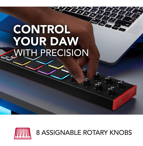 Controlador Midi Akai Professional Mpc Studio Beat Maker Con
