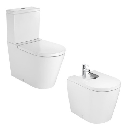 Combo Roca Inspira Inod.largo+dep+bidet 3 Orificios