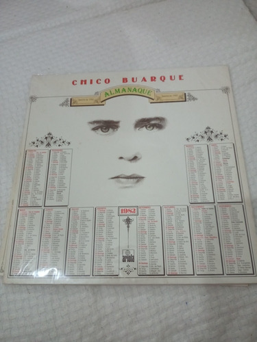 Lp Disco De Vinil Chico Buarque Almanaque Ano 1982