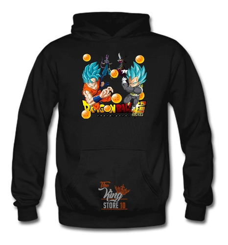 Poleron Anime, Dragon Ball, Super, God, Dtf / Thekingstore10