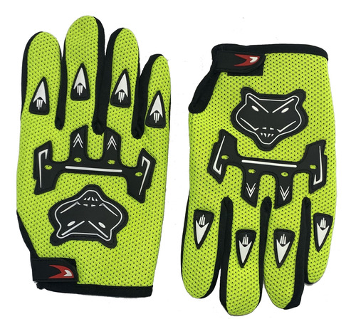 Guantes De Moto Cross De Tela