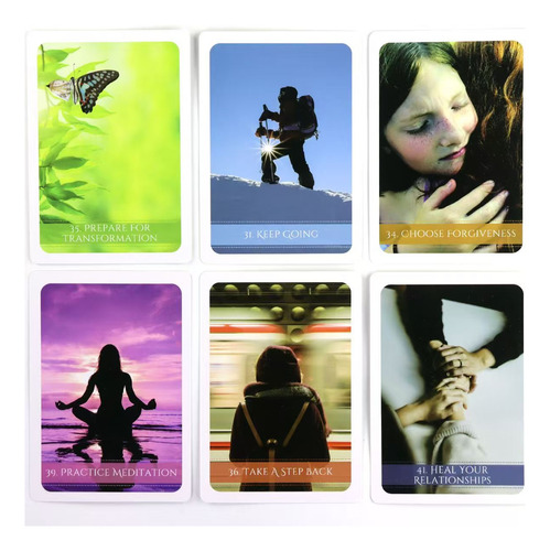48 Tarjetas Con Mensaje Ask Your Soul Oracle Qk