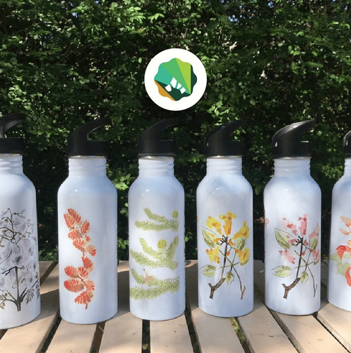 Imagen 1 de 5 de Botella Reutilizable / Semana Del Árbol #1millóndeárboles