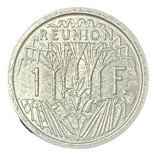 Reunión - 1 Franco - Año 1948 - Km #7 - Africa