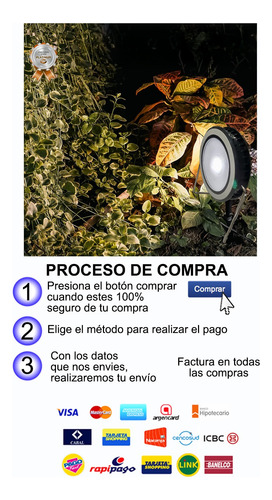 Lampara Led Solar Portátil Usb Recargable Para Camping