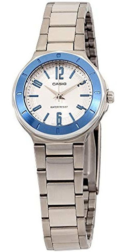 Casio Core Movimiento De Cuarzo Silver Dial Ladies Watch Ltp