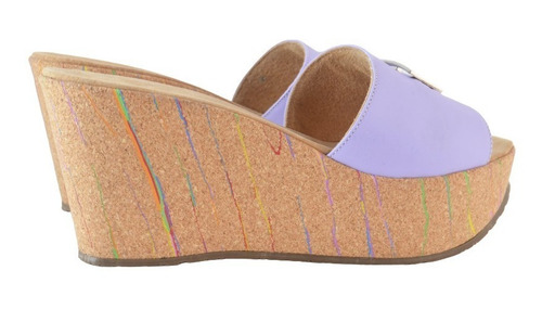 Zuecos Sandalias De Cuero De Mujer Demi - Ferraro