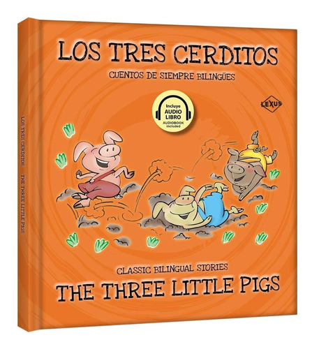 Libro Los Tres Cerditos / Three Littlepigs Incluye Audilibro