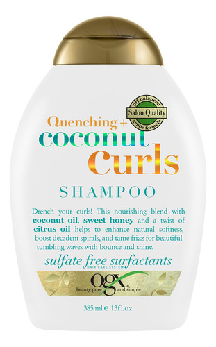 Champú Ogx Coconut Curls: Definición Hidratante
