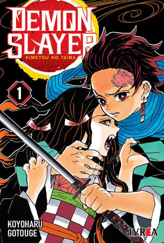 Demon Slayer Manga Kimetsu No Yaiba Tomo 01 Original Español