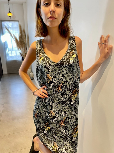 Imagen 3 de 5 de Camisolin Joelle Jelue Camison Pijama Saten Verano Dama