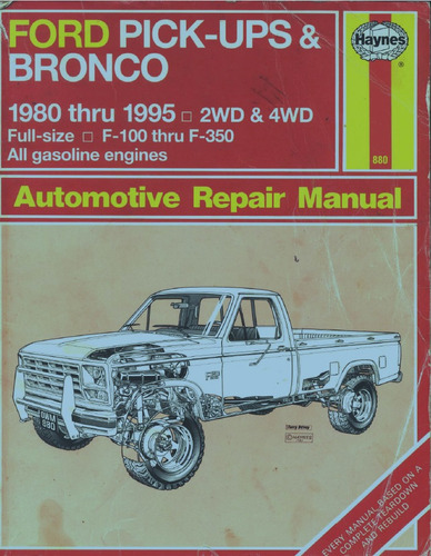 Manual De Taller Ford F100 F150 F250 F350 Digital