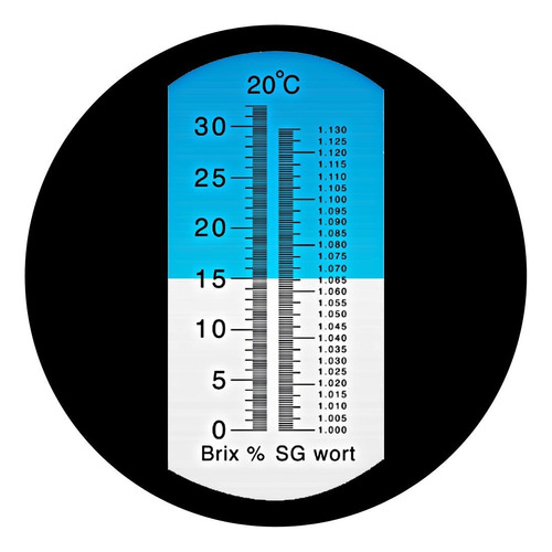 Refractometro, Brixometro 0-32% Dual S.g Medidor De Azucar