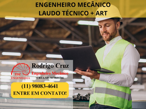 Eng. Mecânico Responsável Técnico Para Sua Empresa Com Art