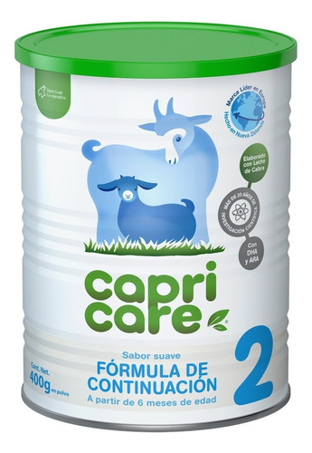 Capricare Bebé 2 formula de continuación 400g