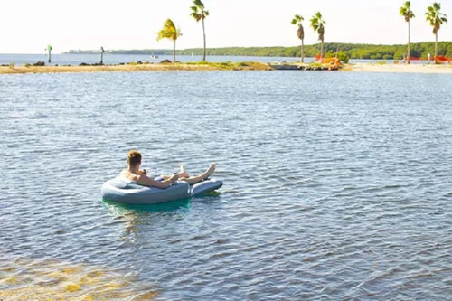 Flotador Inflable Sillón Alberca Motorizado Cama Piscina Msi