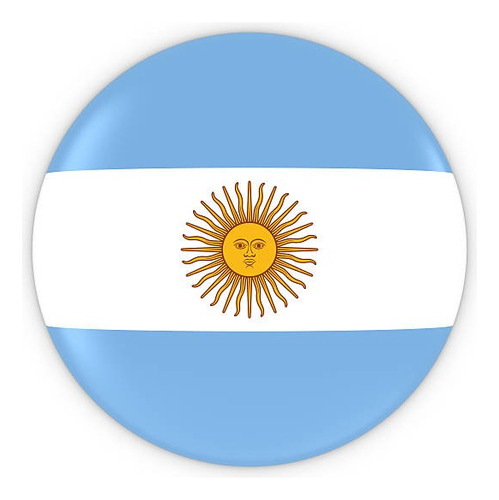 Pin De Metal De Bandera Combinada De Argentina E Italia