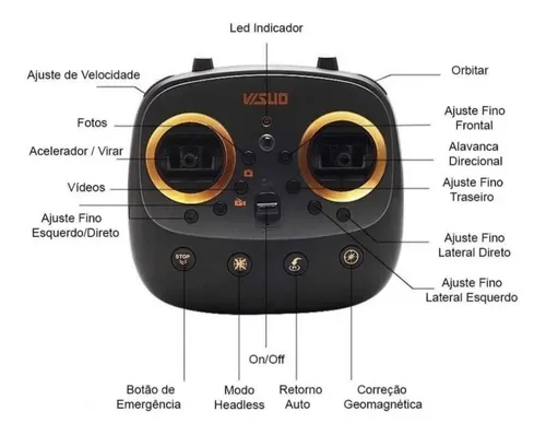 Dron visuo xs812 gps 2025