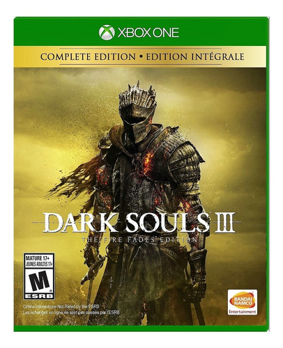 Dark Souls III  The Fire Fades Edition Bandai Namco Xbox One Físico