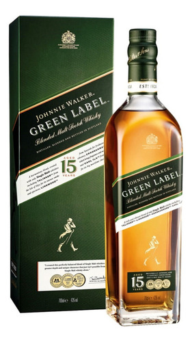 Whisky Johnnie Walker Green Label 750ml