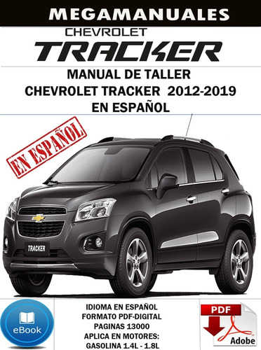 Manual De Taller Chevrolet Tracker (2012-2019) En Español