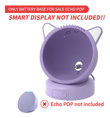 Base De Batería Portátil Liboer Echo Pop Para Echo Pop Y
