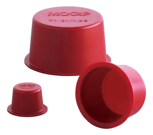 Tapon Conico Ldpe Rojo Mocap