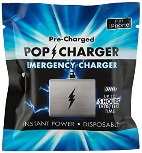 Pop Charger, Emergency Charger, For iPhone