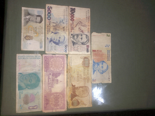 Billetes Antiguos (Usado)