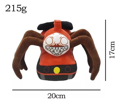 2pcs Peluche Choo-choo Charles Train