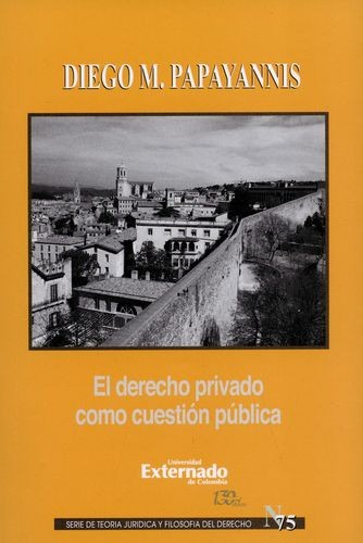 Libro Derecho Privado Como Cuestión Pública, El