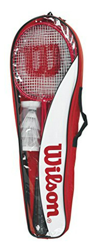 Set De Badminton Wilson, Unisex, Incluye 4 Raquetas