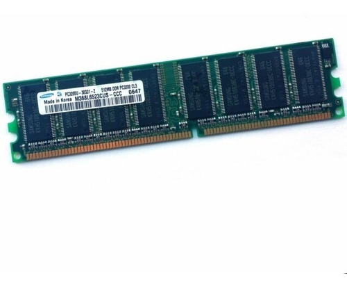 Memorias Ram Pc Samsung 512 Mb Dimm Ddr -pc3200 Cl3