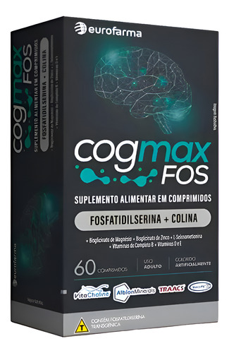 Cogmax Fos 60cps | Concentração, Memória E Desempenho