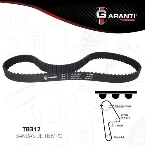 Banda Tiempo Para Honda Civic 1990 - 2005 (garanti)