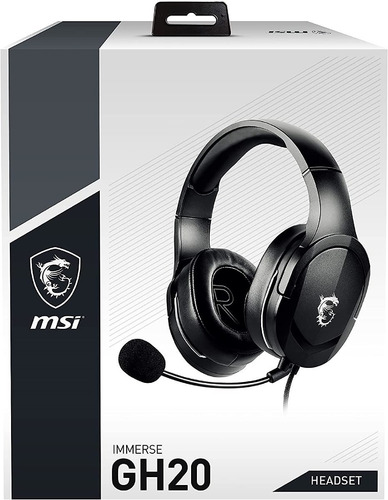 Imagen 3 de 7 de Auricular Gaming Msi Immerse Gh20 Micrófono Cable