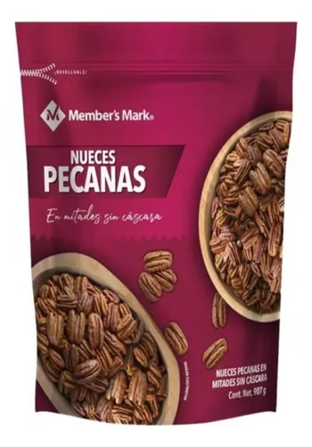 Nueces Pecanas Member's Mark En Mitades Sin Cáscara 907g