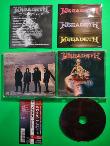 Megadeth - The World Needs A Hero (cd Álbum, 2001 Japón)