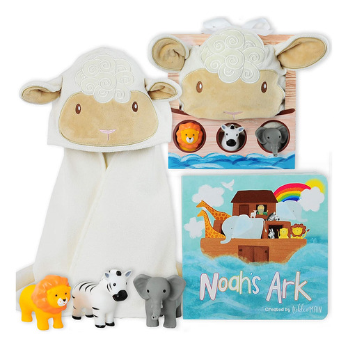 My First Noahs Ark - Set De Regalo Para Bebe  Incluye Libro
