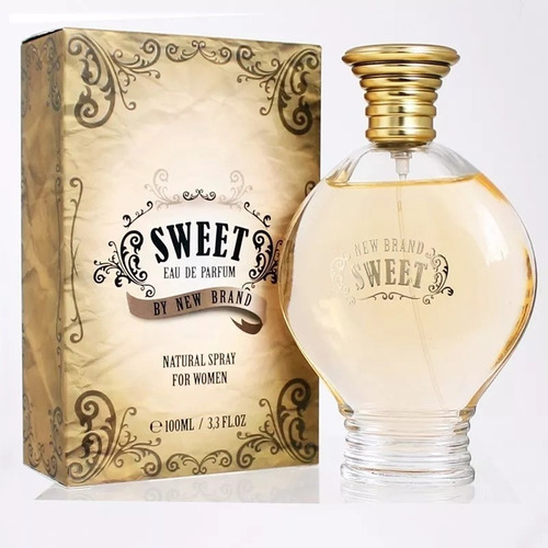 Perfume New Brand Sweet Feminino 100ml Original Lacrado 
