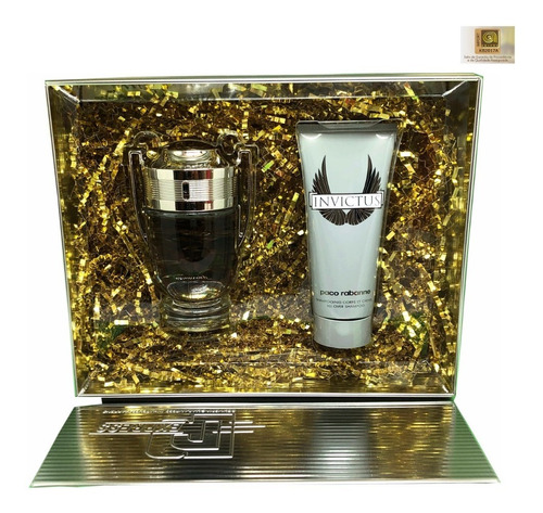 Invictus Paco Rabbane Kit Edt100ml - Selo Adipec Original