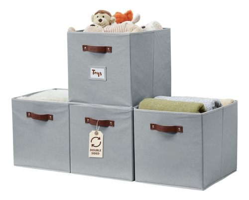 Cubos De Almacenamiento 13x15x13 Con Etiquetas Y Kallax