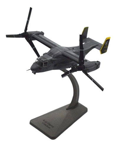 1/144 V22 Modelo De Helicóptero Modelo De Liga Fundida De